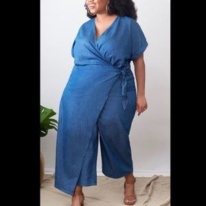 ELOQUII Wrap Jumpsuit